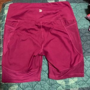 Target magenta biker short